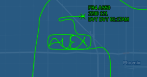 Phoenix police disciplined chopper pilot who spelled name in the sky