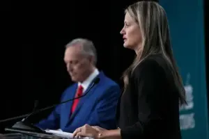 Is it still a debate if the governor is too scared to show up?